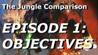 Jungle Comparison - Episode 1: Objectives. (League VS Dota 2)