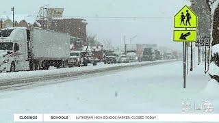 'Got me worried': Drivers urged to stay home during epic Colorado snowstorm