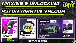 Asphalt Unite | MAXing & Unlocking the Aston Martin Valour | RTG #696