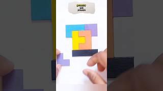 "How to Solve the Tangram Square Puzzle: Step-by-Step Guide" ~square/puzzle #viral #