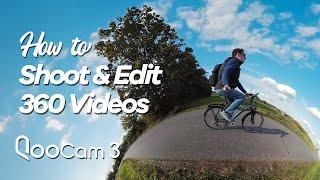 QooCam 3 - How to Shoot & Edit 360 Videos (ft. Bart Achilles)