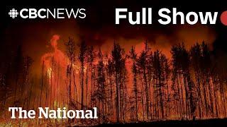 CBC News: The National | RCMP charge 2 with setting fires in Sask