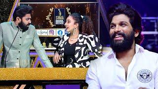 Allu Arjun Enjoying Pearle Maaney's Hilarious Comments On Govind Padmasoorya