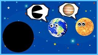 What is Black Hole in SPACE for BABY | Funny Planet video for kids | My first Planet for children