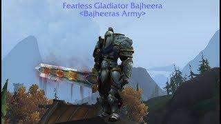 Bajheera - BFA 8.0 Warrior Gear Update (358+ iLvl) - WoW Battle for Azeroth PvP/PvE Tips