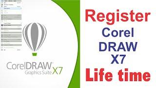 How to Activate / Register CorelDraw x7 lifetime HD 2020