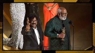 "Naatu Naatu" from 'RRR' Wins Best Song | 95th Oscars (2023)