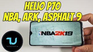 Helio P70 Ark Mobile/NBA 2K19/Asphalt 9 gaming test/ Ultra high Max graphics! Mali GT2 Realme U1