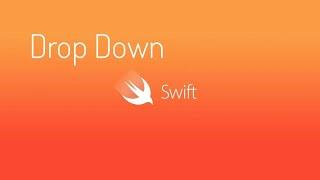 How to Create DropDown list step by step - swift 5 (xcode 13)