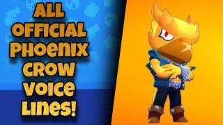 Phoenix Crow Voice Lines | Brawl Stars