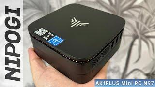 NiPoGi AK1PLUS - The Best Low Cost Mini pc Intel N97