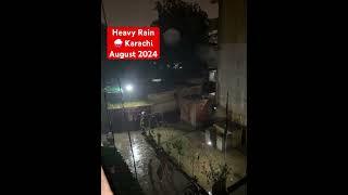Heavy Rain in Karachi, Karachi Rain #short #shorts