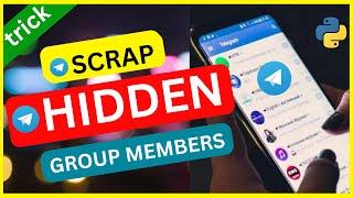 Scrap Hidden Group Members Telegram in 2 min️️[NEW 2023]