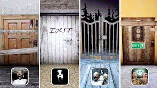 Dvloper All Games Official Door Escape Ending Full Gameplay | Granny Chapters, The Twins Door Escape