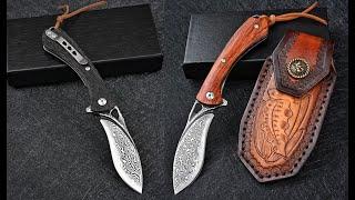 8 Складной нож с Алиэкспресс Folding knife Лучшие товары для рыбалки с Aliexpress Крутые Ножи 2022