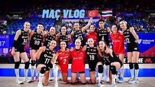 We Rushed to the Win with Ebrar Karakurt and  Baladın - Turkey - Thailand / Vnl 2024 Hong Kong #114