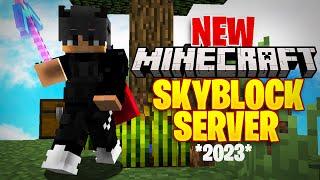 THE *BEST* NEW MINECRAFT SKYBLOCK SERVER IN 2024! | 1.20.1+ | New Minecraft Skyblock Servers