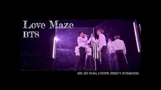 Love Maze【BTS/방탄소년단】-Stage Mix 日本語字幕