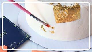 How to Add Gold to A Cake | 3 Simple Ways!