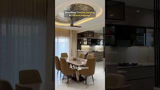 Glimpses from Best Interior Projects in Hyderabad by @ChicSpaces  #chicspaces #interiordesign