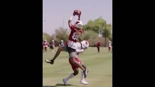Xavier Weaver Goes Deep At Cardinals Mini Camp