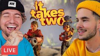 Jc Caylen & Kian Lawley Play The STUPIDEST Game EVER… (It Takes Two) *FULL STREAM*