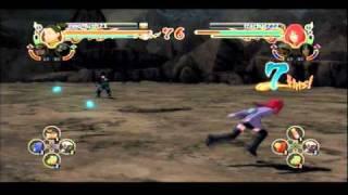 Naruto Ultimate Ninja Storm 2 Online Battle: Itachai222(Me) vs Emomush23