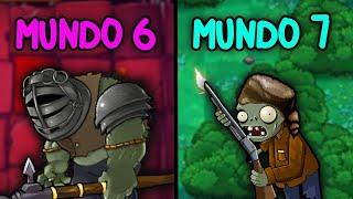 NUEVO MUNDO 6 Y 7 DE PLANTAS VS ZOMBIES 