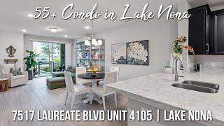 Homes For Sale in Lake Nona Florida | Home For Sale at 7517 Laureate Blvd #4105 Lake Nona FL 32827