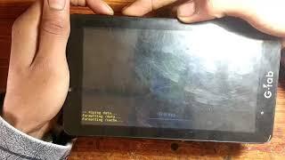 gtab p100m hard reset pattern remove