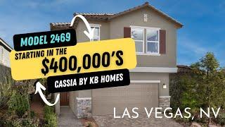 Model 2469 by KB Homes at Cassia Home Tour | Las Vegas New Home Construction