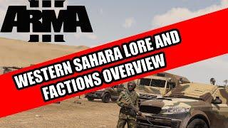 Arma 3 Western Sahara CDLC Lore and Factions Overview