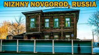 How do people live in Nizhny Novgorod, Russia? Historical city. Urban slums