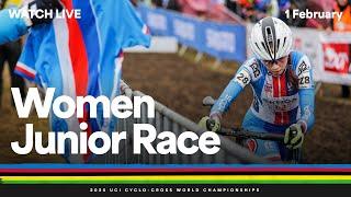 LIVE - Women Junior Race | 2025 UCI Cyclo-cross World Championships