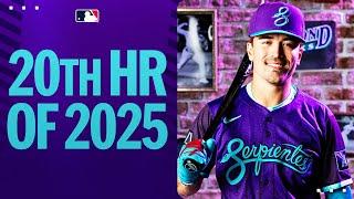 Looking good and playing good in the D-backs City Connects! Corbin Carroll's 20th home run of 2025!