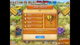 Farm Frenzy 3 Madagascar (level 84) only GOLD Веселая ферма 3 Мадагаскар (Уровень 84) Золото