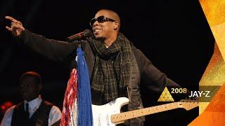 Jay-Z - Wonderwall/99 Problems (Glastonbury 2008)