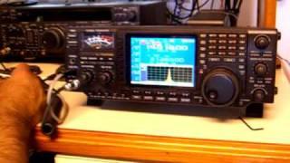 KP2B WORKING SOME STATIONS ON CW WITH HIS NEW IC756 PROll