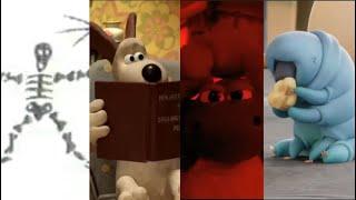 1 second from every Aardman film AND show