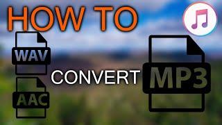 How to Convert Audio File to MP3 for Free Using iTunes