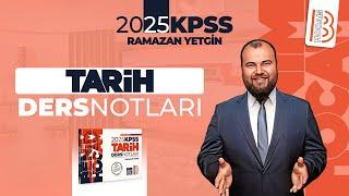 26) KPSS Tarih - Osmanlı Devleti Kültür ve Medeniyeti 8 - Ramazan YETGİN - 2025