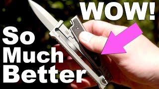 Reate Exo M review. The greatest Gravity Knife got even greater.