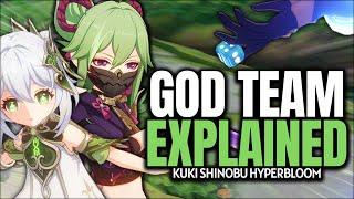 why Kuki Shinobu hyperbloom teams are AMAZING! | Genshin Impact 5.1