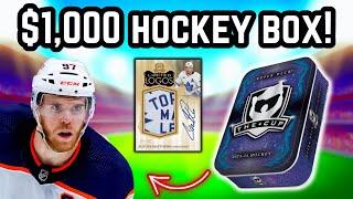 Opening a $1,000 Hockey Box! 2023-24 The Cup Hobby Box Review!