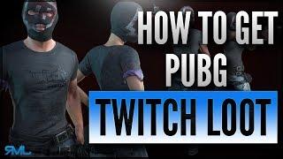 HOW TO GET PUBG TWITCH PRIME ITEMS - PlayerUnknown's Battlegrounds