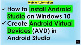 How to download and install Android Studio on Windows