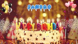 SANDRO Birthday Song – Happy Birthday Sandro