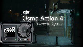 DJI Osmo Action 4 Sinematik Ayarlar