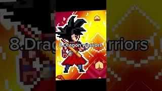 Top 10 best dragon Ball Z games (playstore edition)#top #top10 #topgames #topgames #free#shorts