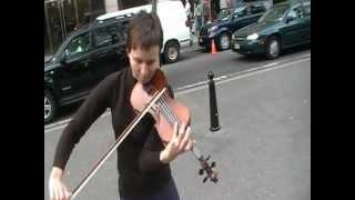 Violinist Zhenya Mantsevich @ Union Square Park